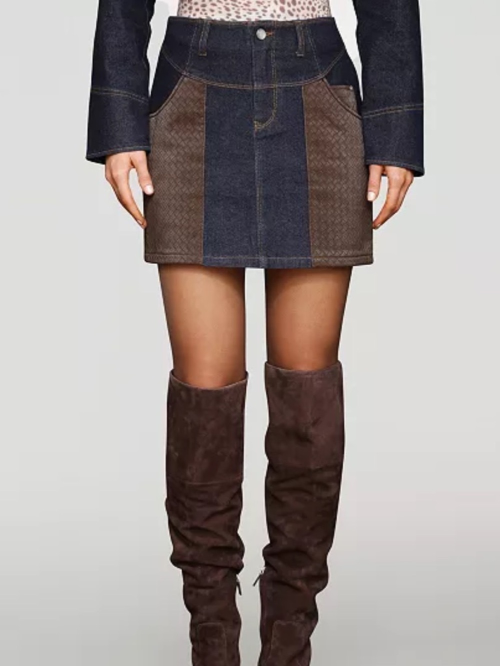 Denim Skirt